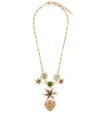 DOLCE & GABBANA EMBELLISHED NECKLACE,P00402311