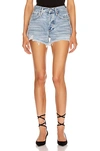 Agolde Parker Denim Shorts In Swapmeet