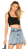 A.l.c Victoria Knit Tank Top In Black