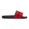 GIVENCHY GIVENCHY RED LOGO SLIDES