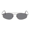 SUPER RETROSUPERFUTURE GUNMETAL TEMA SUNGLASSES