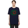 GUCCI BLUE INTERLOCKING G T-SHIRT