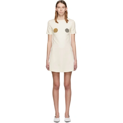 Rudi Gernreich Off-white Pin Dress In Owh Natural