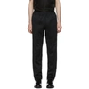 HELMUT LANG HELMUT LANG BLACK STRIPE TRACK PANTS