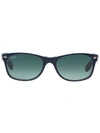 Ray Ban Ray-ban Rb2132 New Wayfarer Color Mix - Blue In Blue