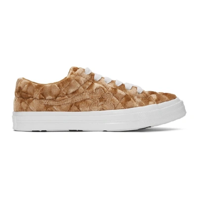 Converse Gold Le Fleur Trainers In Brown