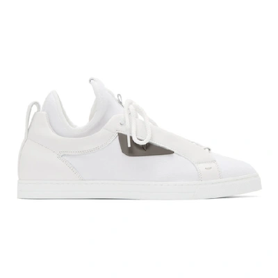 Fendi Scuba Insert Sneakers - 白色 In White