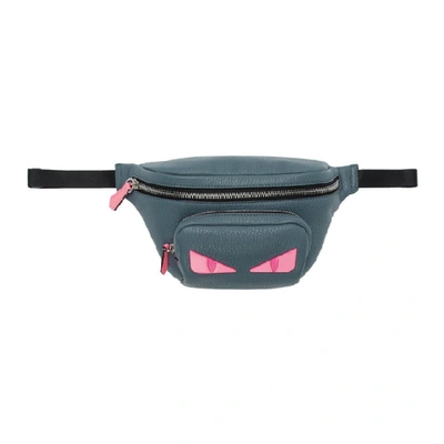 Fendi Grey And Pink Bag Bugs Belt Bag In F17h4 Temro