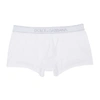 DOLCE & GABBANA DOLCE AND GABBANA WHITE REGULAR BOXERS