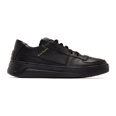 Acne Studios Perey Low-top Leather Trainers In Lace-up Sneakers