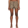 DOLCE & GABBANA DOLCE AND GABBANA BLACK DG LIBERTY SWIM SHORTS