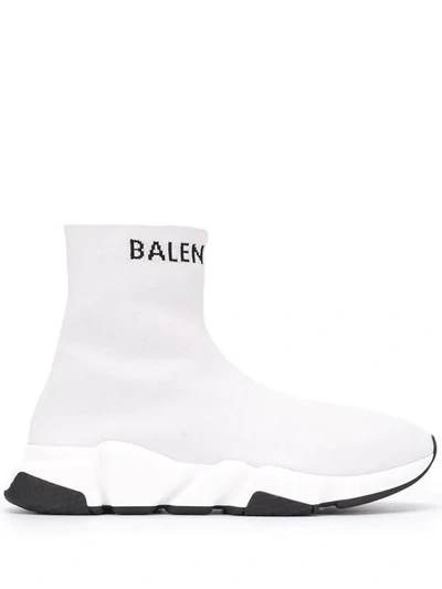 Balenciaga Speed运动鞋 - 灰色 In Grey