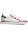 THOM BROWNE CALFSKIN RUBBER CUPSOLE SNEAKER