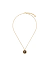 Versace Necklace With Medusa Head Medallion In Gold