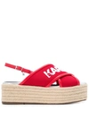 KARL LAGERFELD KAMINI PLATFORM SLING