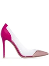 GIANVITO ROSSI PLEXI PUMPS