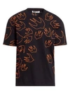 MCQ BY ALEXANDER MCQUEEN Outlined Swallow Cotton T-Shirt