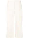 LEMAIRE CROPPED CHINO TROUSERS