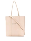 Balenciaga Everyday Toe Bag Xs In Neutrals