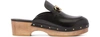 FERRAGAMO CLEOME MULES,01Q059 715429 NERO