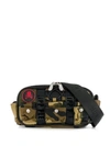 PHILIPP PLEIN PHILIPP PLEIN LOGO CAMOUFLAGE BELT BAG - GREEN