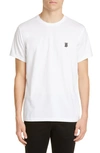 BURBERRY PARKER EMBROIDERED LOGO T-SHIRT,8014021