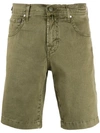 JACOB COHEN CAMO BERMUDA SHORTS