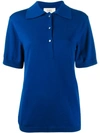 PORTS 1961 PORTS 1961 FULLY FASHIONED POLO SHIRT - 蓝色