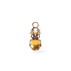 ANNOUSHKA BEETLE CITRINE SINGLE EARRING DROP,3097757