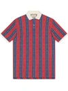 GUCCI OVERSIZE POLO WITH HORSEBIT CHAIN PRINT