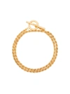 ALL BLUES GOLD VERMEIL ROPE CHAIN BRACELET