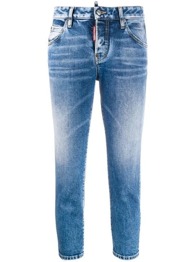 Dsquared2 Classic Slim-fit Jeans In Blue