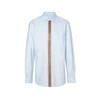 BURBERRY Icon stripe detail stretch cotton poplin shirt