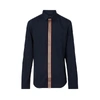 BURBERRY Icon stripe detail stretch cotton poplin shirt