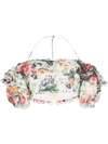 ZIMMERMANN ALLIA FLORAL OFF-THE-SHOULDER TOP