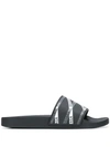 BALENCIAGA PISCINE SLIDE SANDALS