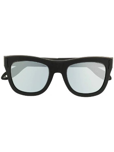 Givenchy Eyewear 7016/s方框太阳眼镜 - 黑色 In Black