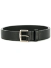 Dsquared2 Pointed Tip Buckle Belt In Black