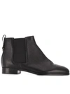 Sergio Rossi Jodie Ring Ankle Boots In Black