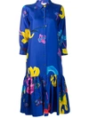 LA DOUBLEJ PRINTED SHIRT DRESS