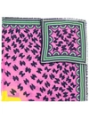 LA DOUBLEJ SQUARE PRINTED SCARF