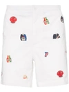 POLO RALPH LAUREN EMBROIDERED EMBLEM SHORTS