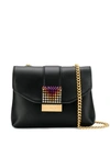 Visone Alice Shoulder Bag - Black In Black