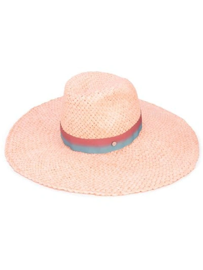 Maison Michel Ribbon Hat - 粉色 In Pink