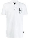 PHILIPP PLEIN SKULL POLO SHIRT