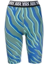 JUST CAVALLI LOGO BAND CYCLING SHORTS