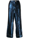 IN THE MOOD FOR LOVE LOREN SEQUIN WIDE TROUSERS