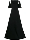 GIVENCHY CAPE EVENING DRESS