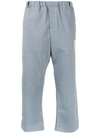 A-COLD-WALL* A-COLD-WALL* CROPPED TROUSERS - BLUE