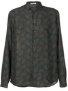 ETRO ETRO PAISLEY PRINT SHIRT - GREEN